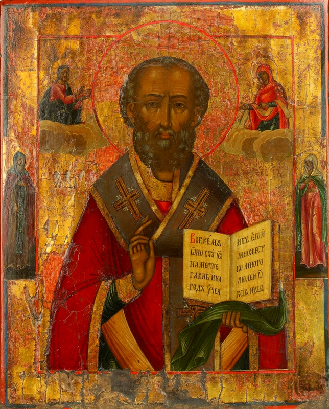 O ΄Αγιος Νικόλαος, Ρωσσική εικόνα